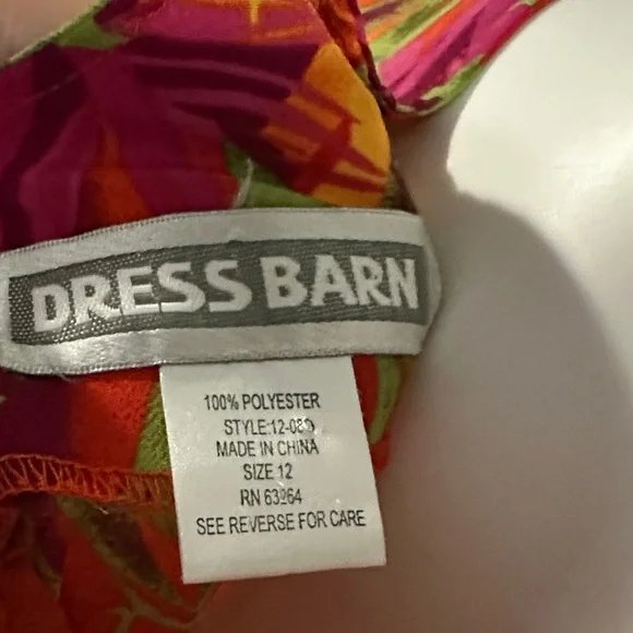 Dress Barn Multicolor Sleeveless Dress - Picture 7 of 7